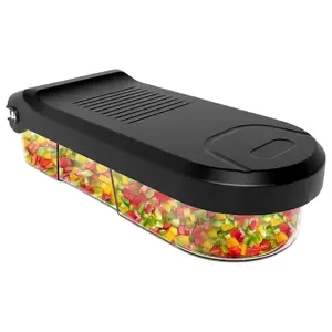 Vegetable and Fruit Cutter KETLER 1.2L with Interchangeable Cutting Grids