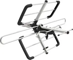 RTV antena Spacetronik EOS Combo Black — DVB-T uztvere, iekštelpām un ārtelpām, kompakta