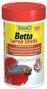 Корм для рыб Tetra Betta Larva Sticks 100 мл — плавающие палочки для петушков и мелких тропических рыб