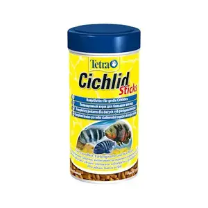Fish food sticks Tetra Cichlid Sticks 1 L – complete sinking feed for cichlids, 1 L tub