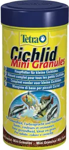 Корм для рыб Tetra Cichlid Mini Granules 250 мл – мелкие гранулы для цихлид и средних тропических рыб