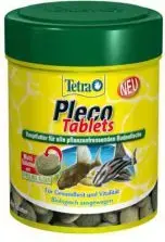 Tetra Pleco Tablets fish food, 275 tablets, sinking algae wafers for bottom-feeding tropical fish