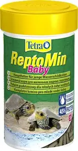 Tetra ReptoMin Baby 100 ml — корм Tetra для молодых рептилий и амфибий, жидкая пищевая добавка