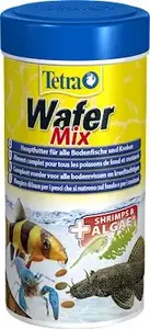 Корм для аквариумных рыб Tetra TetraWafer Mix 1000 ml — хлопьевый и вафельный рацион для тропических рыб