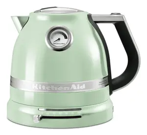 Electric kettle KITCHENAID 5KEK1522EPT — 1.5 L, 2400 W, black/green/stainless steel
