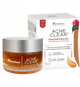 Mitrinošs sejas gels HIMALAYA Acne Clear+ 50 ml, HIMALAYA