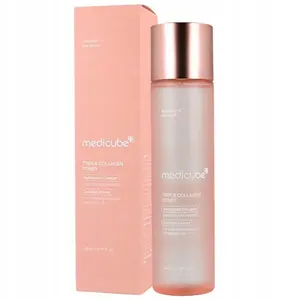 Sejas toniks Medicube Triple Collagen Toner 4.0 140 ml — mitrinošs toniks ar kolagēnu