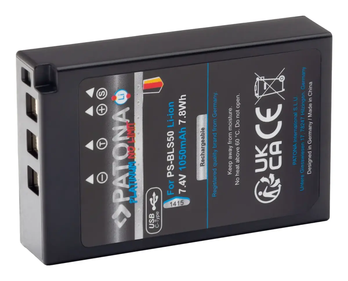 PATONA 1415 charging cradle for Olympus/OM System Photo 4