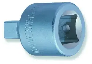 Переходник-адаптер Jonnesway S16H3412 3/4" на 1/2" привод, хромированная сталь