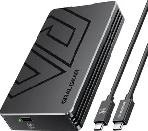 External M.2 SSD Enclosure GrauGear G-M2U4-40G01 with PCIe 4.0 and USB-C