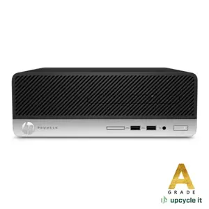 ПК Käytetyt tuotteet upcycle it HP ProDesk 400 G5 SFF (Refurbished) Intel Core i5-8400T 1.7 ГГц 16 ГБ DDR4 256 ГБ SSD Windows 11 Pro черно-серебристый