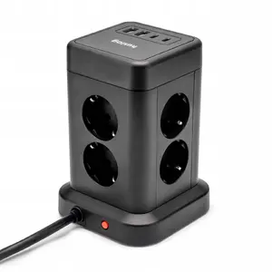 Velstro vertikāls pagarinātājs ar USB HUS1004 — Huslog Przedłużacz pionowy z USB