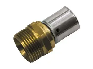 KAN-therm plumbing fitting 40x3.5 G1 1/2" with external thread K-900008