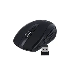 Беспроводная офисная мышь TelForceOne MaXlife OEM0002318 — RF Wireless, 1600 DPI, 6 кнопок, колесо, чёрная