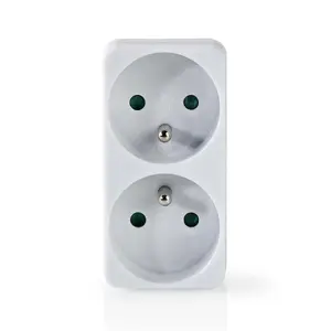 Power extension Nedis PSSPL200C2WT — indoor 2 AC outlets, 230 V, 16 A, 3500 W, white