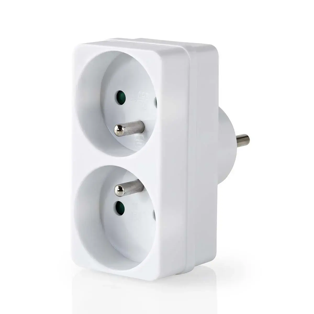 Nedis PSSPL200C2WT pagarinātājs — 2 kontaktligzdas Photo 4