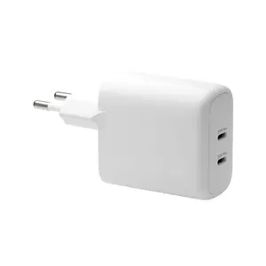 Wall Charger d bramante re-charge Pro 2x USB-C 30W (White) - Indoor AC, Universal