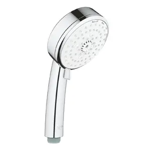 Shower head GROHE Tempesta Cosmopolitan 100 — chrome finish, single-piece