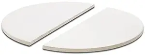 Pizza stone (half-moon) TUNABONE for Kamado 23–24 inch, 190 mm diameter