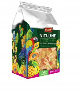 Vitapol barība Vitaline Tropiskie augļi eksotiskajiem putniem 200 g, 4 gab. iep.