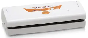 Vakuuma iepakošanas iekārta SEVERIN Alice 800 mbar, balta, 230 V, 50 Hz, 380×140×90 mm