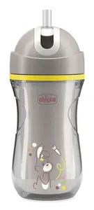 Krūze Chicco 00006991350000 pelēka, viengabala 0,266 l, universāla, 1 gab.