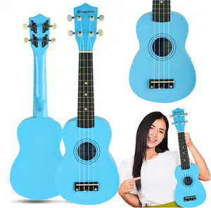 Ukulele soprano LUNA GUITARS UK21 LB 21" blue