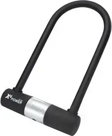 U-lock veloslēdzējs MAGNUM MGN-3001 — rūdīta tērauda ķīļmisiņa, kompakts U-lock dizains