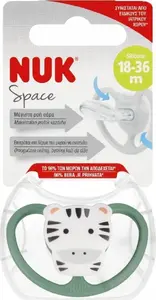 Knupītis Nuk USP 18–36 mēn Space Tiger, silikona, vecumam 18–36 mēneši