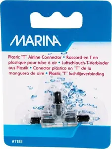 Plastmasas T-veida savienotājs akvārija sistēmām MARINA AH-1850