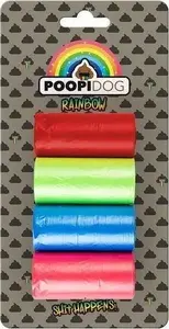 Waste Bags Duvo+ Rainbow 4 x 15 pcs — pet waste disposal bags