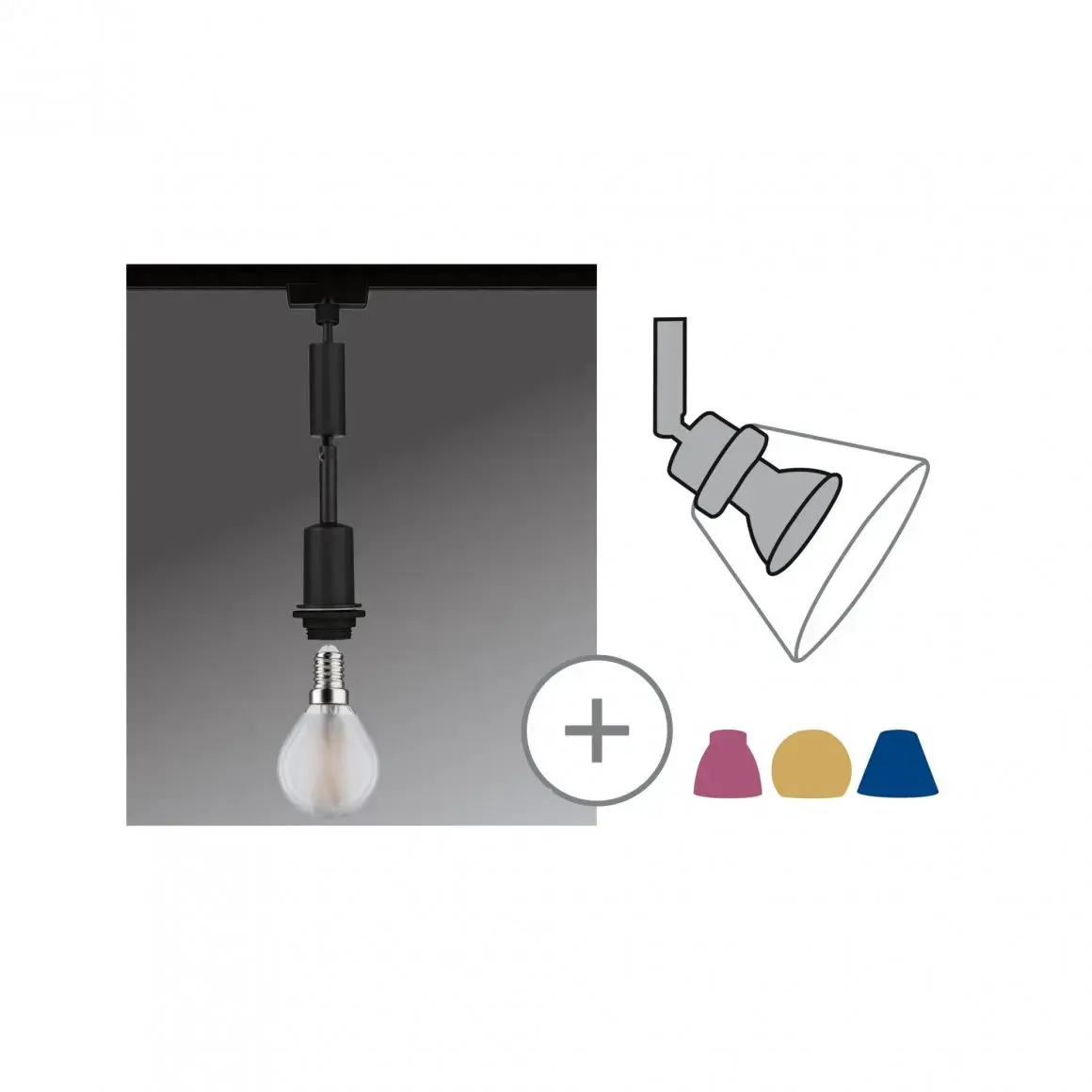 Paulmann DecoSystems Flexible mount E14 suspension light Photo 3