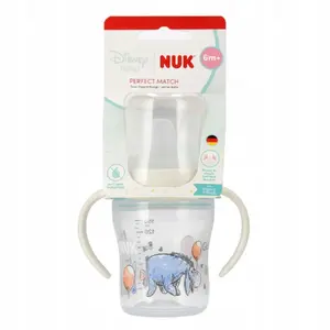 Mācību dzeramais pudelīte Nuk 150 ml ar sēkliņu (straw), modelis 10215394