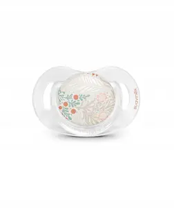 Pacifier Suavinex SX PRO Silicone physiological 18M beige Poetry