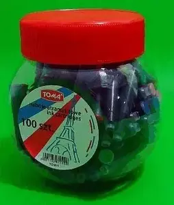 Ink Cartridges Toma mix of colors 100 pcs Toma