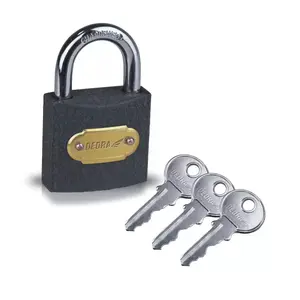Padlock Dedra 11U103 — keyed or combination not specified, 1 pc