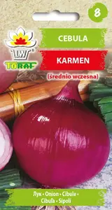 Sīpolu sēklas Toraf Karmen — iepakojums 3 g, šķirne Karmen