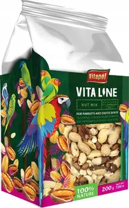 Смесь для попугаев и экзотических птиц Vitapol Vitaline Mix 200 г x4