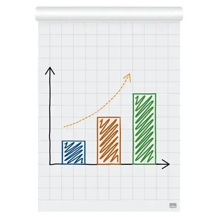 NOBO Premium Flipchart Pad 60×85 cm, 50 sheets Photo 5