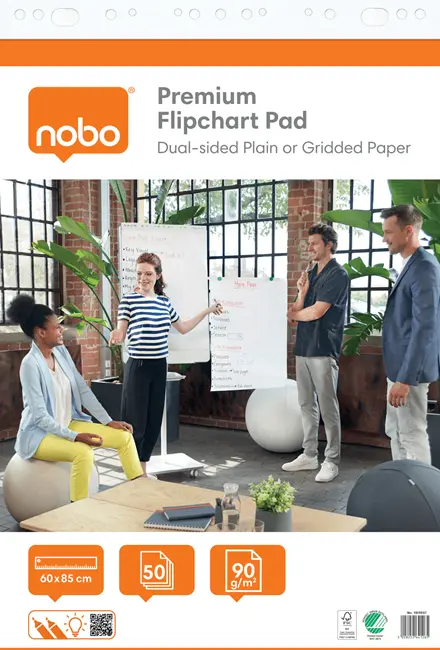 Flipčarta bloks Nobo Premium 1915657, abpusējs