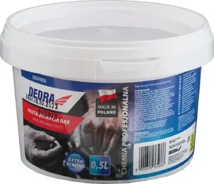 Hand Cleaning Paste Dedra DEGT010 0.5L — heavy-duty hand cleaner, solvent-free formula