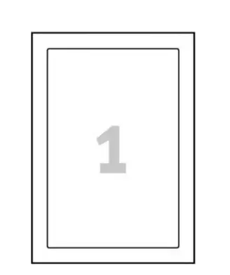 Avery Zweckform L7087-10 self-adhesive A4 label Photo 2
