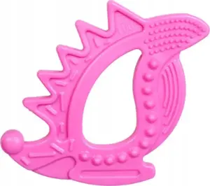Игрушка-прорезыватель Pluggerz by Comfoor Ollie the Dragon Pink – мягкий детский грызунок