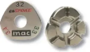 Riteņu spieķu nipļu atslēga Cn Spoke WR3 nerūsējošā tērauda izmēri 3,2–3,3–3,4 mm