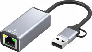 Сетевая карта Bounn JL-CH01A_ETH100 USB / USB-C Ethernet 100 Мбит/с