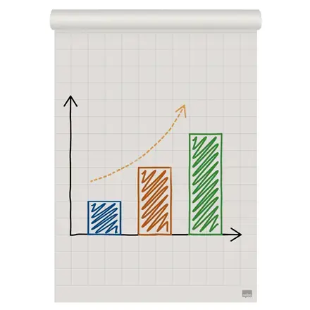 NOBO Flipchart Pad 58×81 cm, 50 Sheets Photo 5