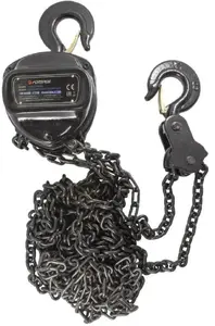 Chain Hoist Forsage 2 t with 3 m Chain, Manual Hand Winch