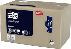 Салфетки Tork 1-слойные обеденные Universal 509301