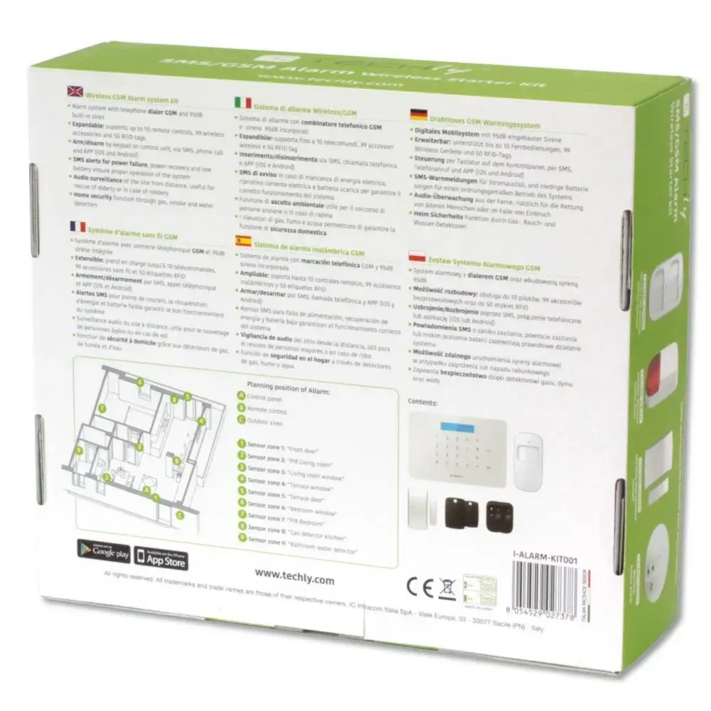 Сигнализация TECHLY I-ALARM-KIT001 Photo 10