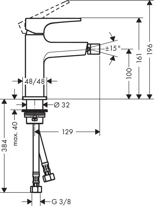 Смеситель Hansgrohe Metropol 74520000 Photo 2
